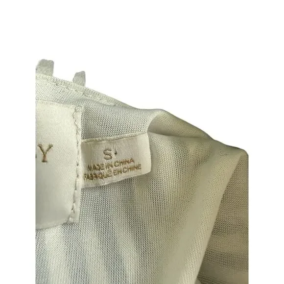 Vintage Elizabeth Crosby Los Angeles Blue/White Striped Summer Dress S - Picture 8 of 9